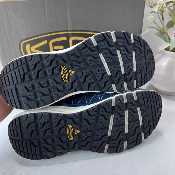 Keen Utility Footwear Vista Energy Shift Carbon Toe Sneaker Blue Men's 10.5D - Picture 8 of 10